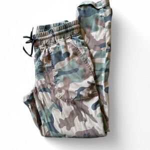 True Religion Camo Rolled Joggers